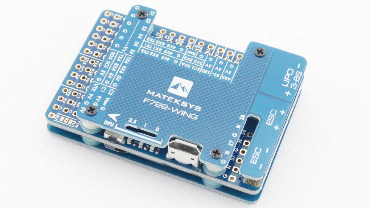 Matek F405-WING flight controller for airplanes