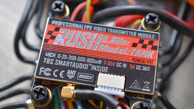 Rush Tank 800mW 5.8GHz VTX
